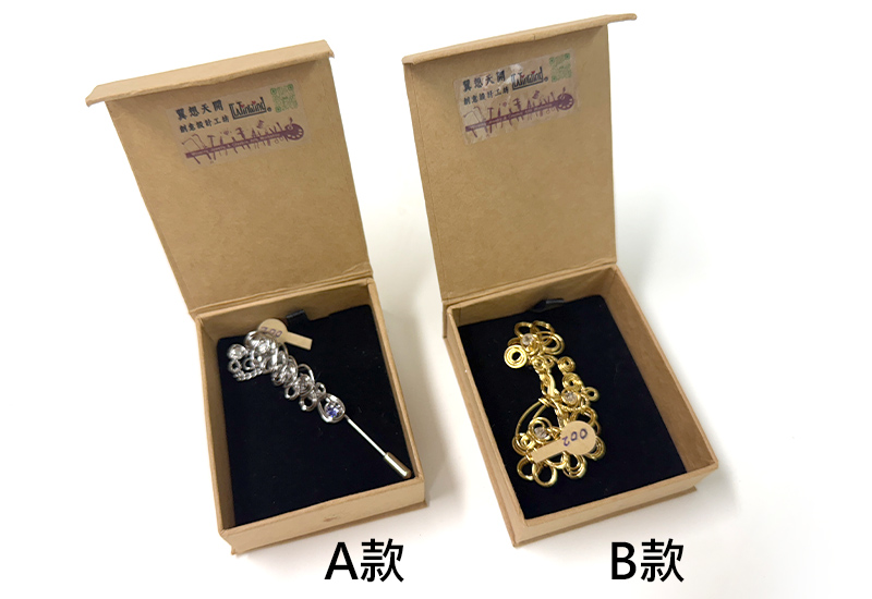 纍花絲瑬金系列-繁花典雅胸針